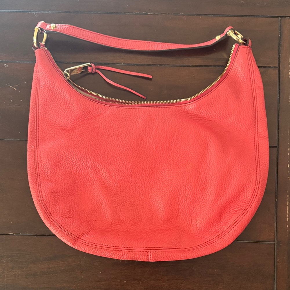 Michael Kors Vibrant coral Hobo Bag